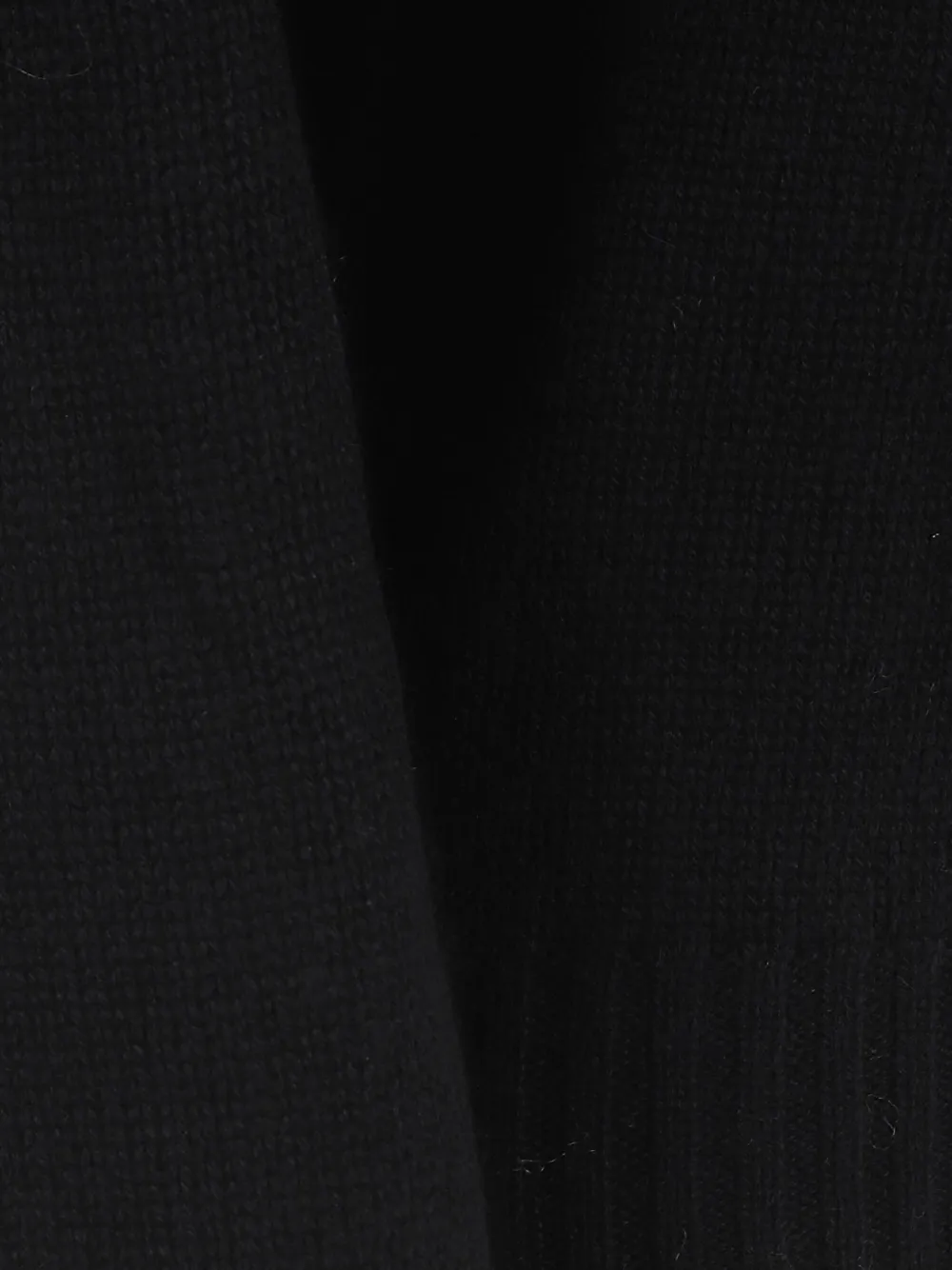 Allude Trui met ronde hals Zwart