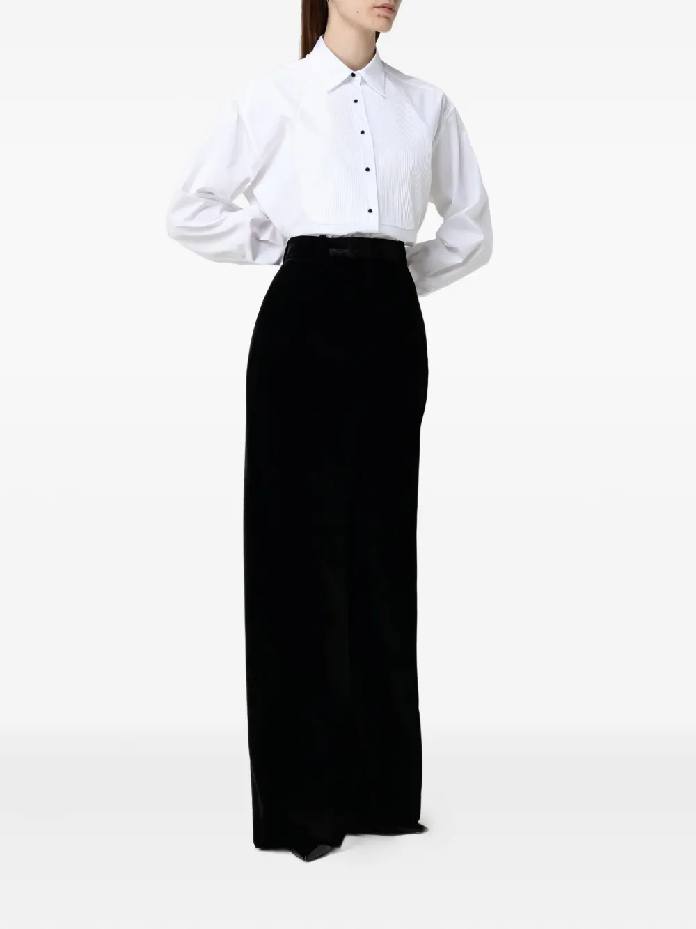 Ermanno Scervino button shirt - Wit