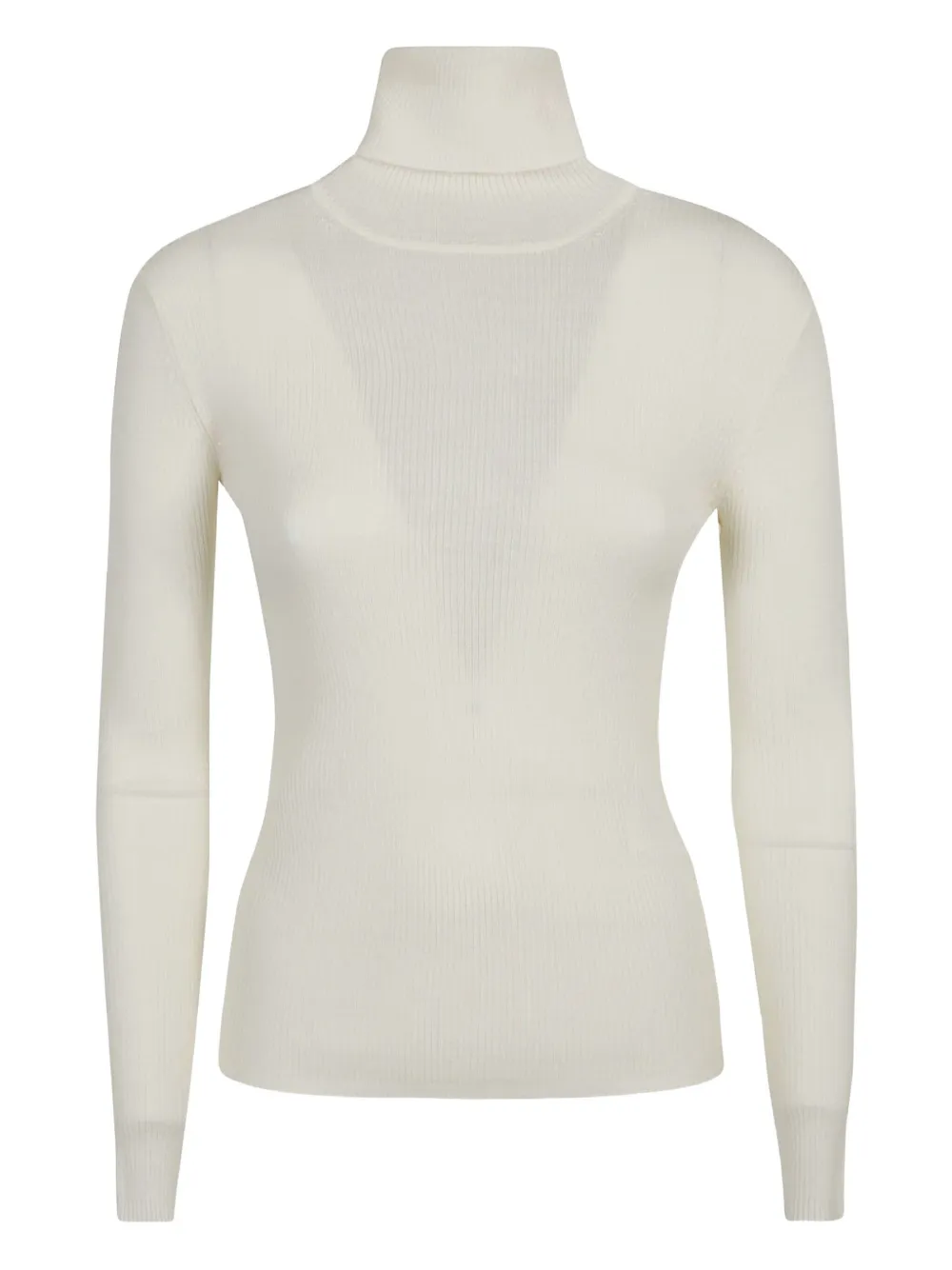 P.a.r.o.s.h Ribbed Roll-neck Knitwear In White