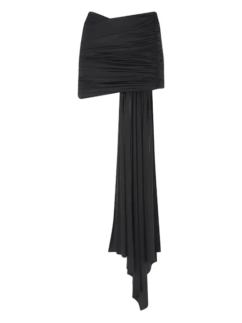 THE ANDAMANE ruched drape skirt