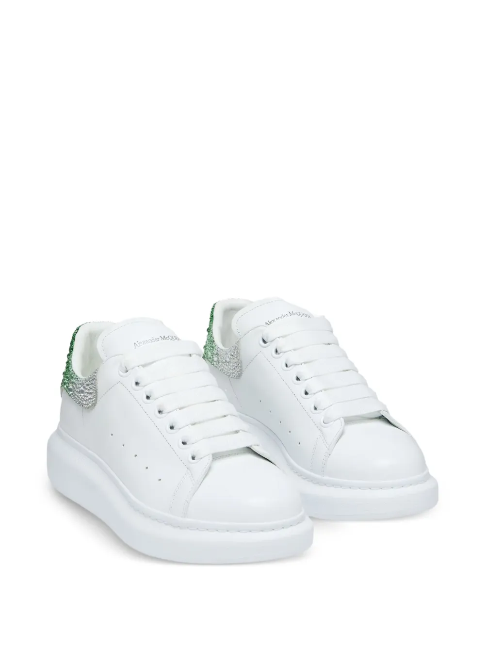 Alexander McQueen Verfraaide sneakers Wit