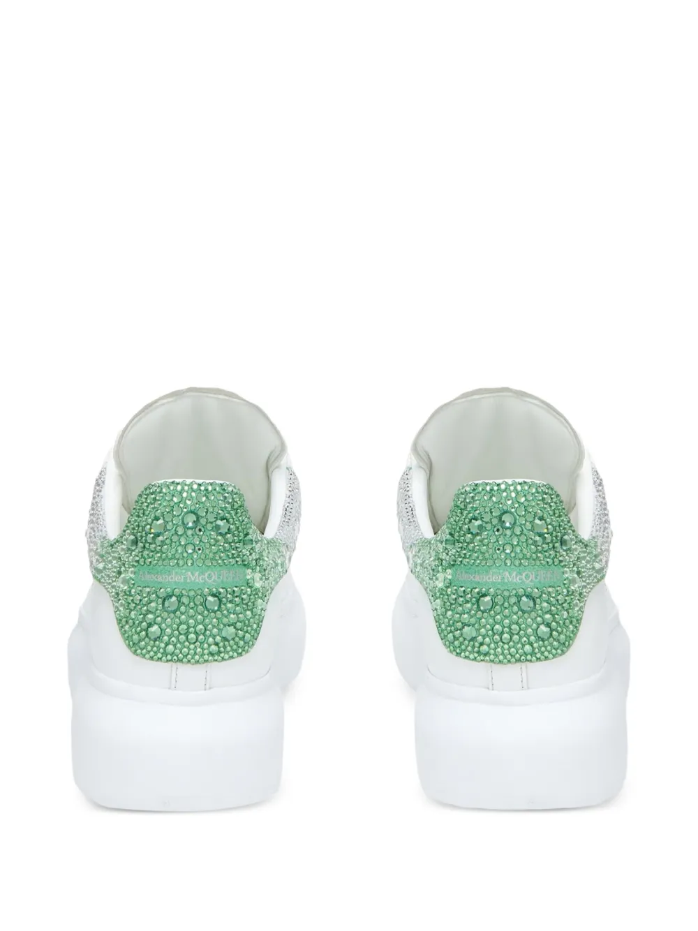 Alexander McQueen Verfraaide sneakers Wit