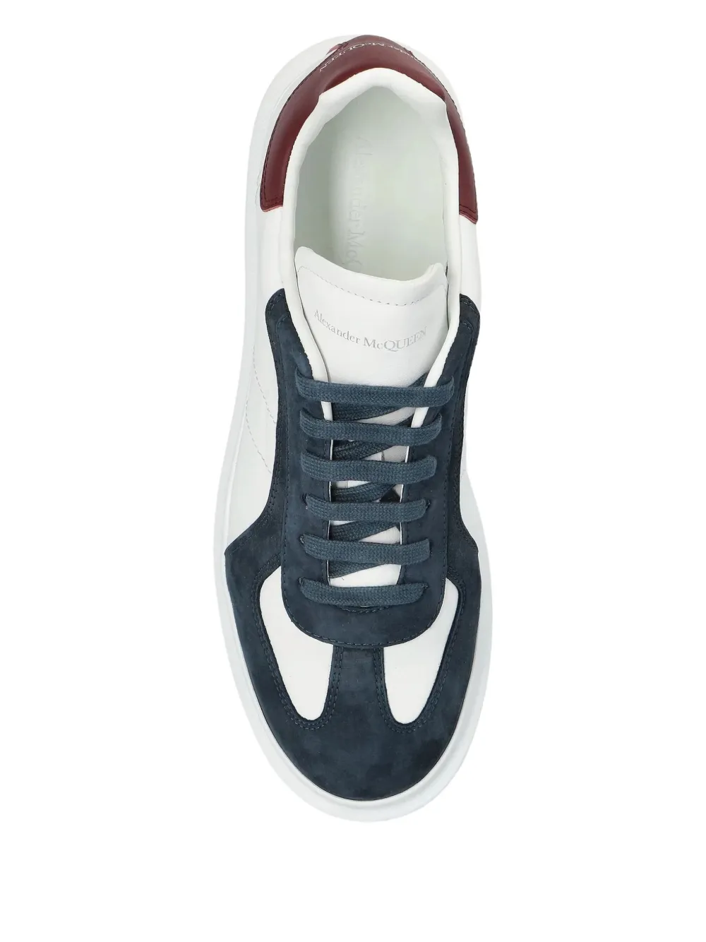 Alexander McQueen Sneakers met vlakken en veters Wit