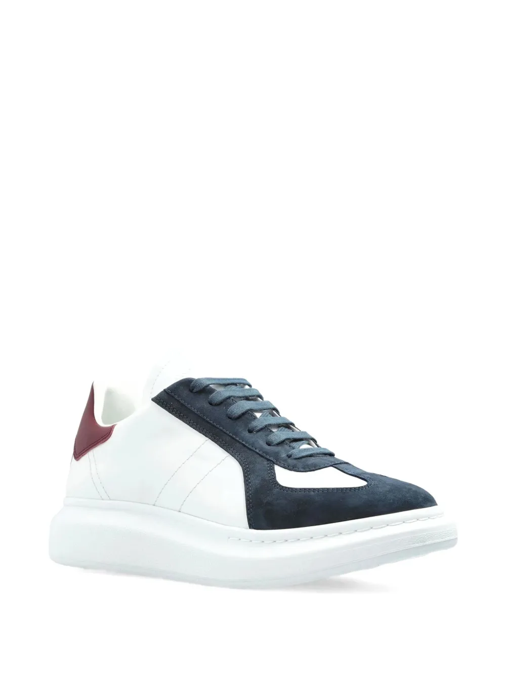 Alexander McQueen Sneakers met vlakken en veters Wit