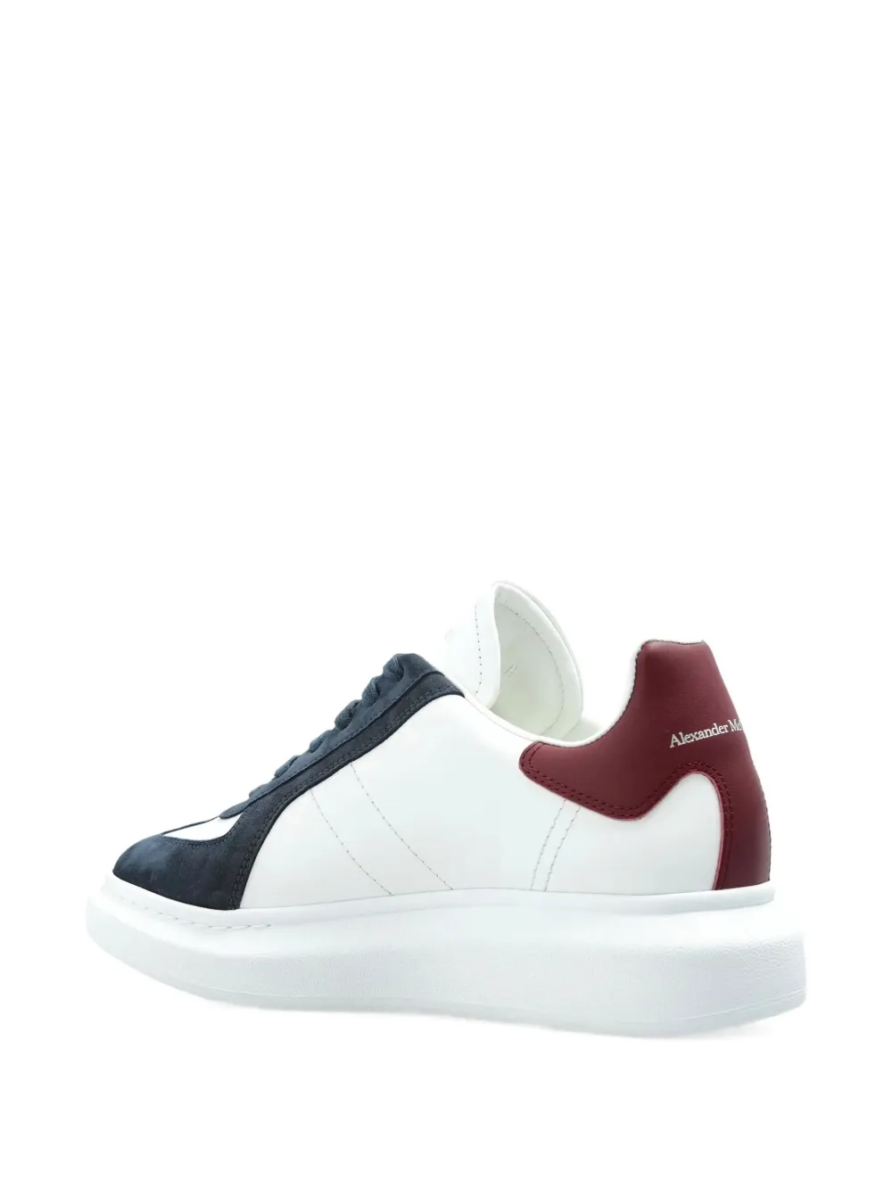 Alexander McQueen Sneakers met vlakken en veters Wit