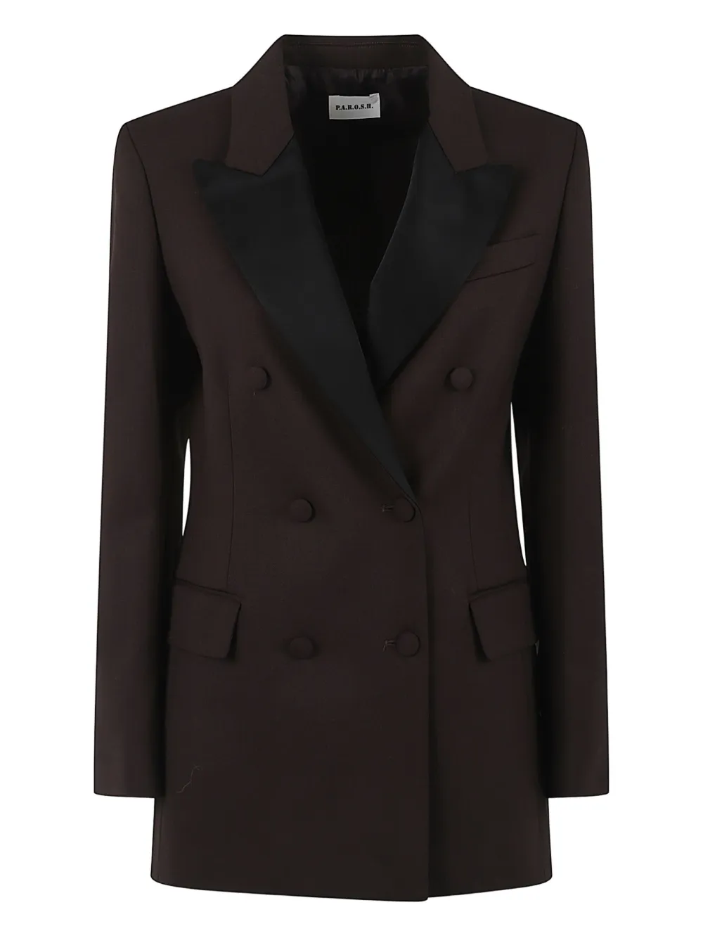P.A.R.O.S.H. ダブルジャケット - ブラウン