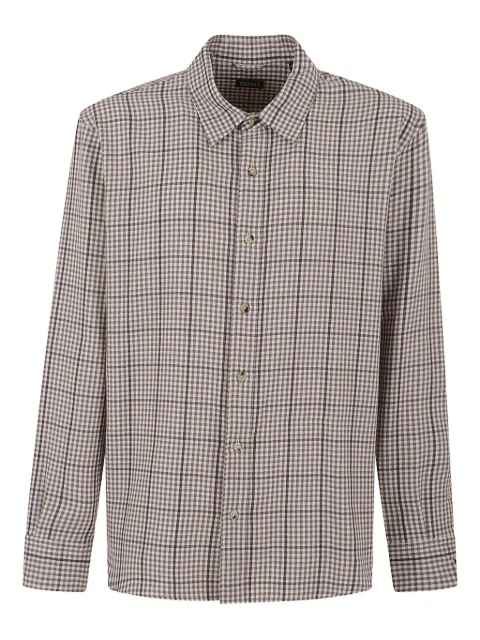 Zegna checked shirt