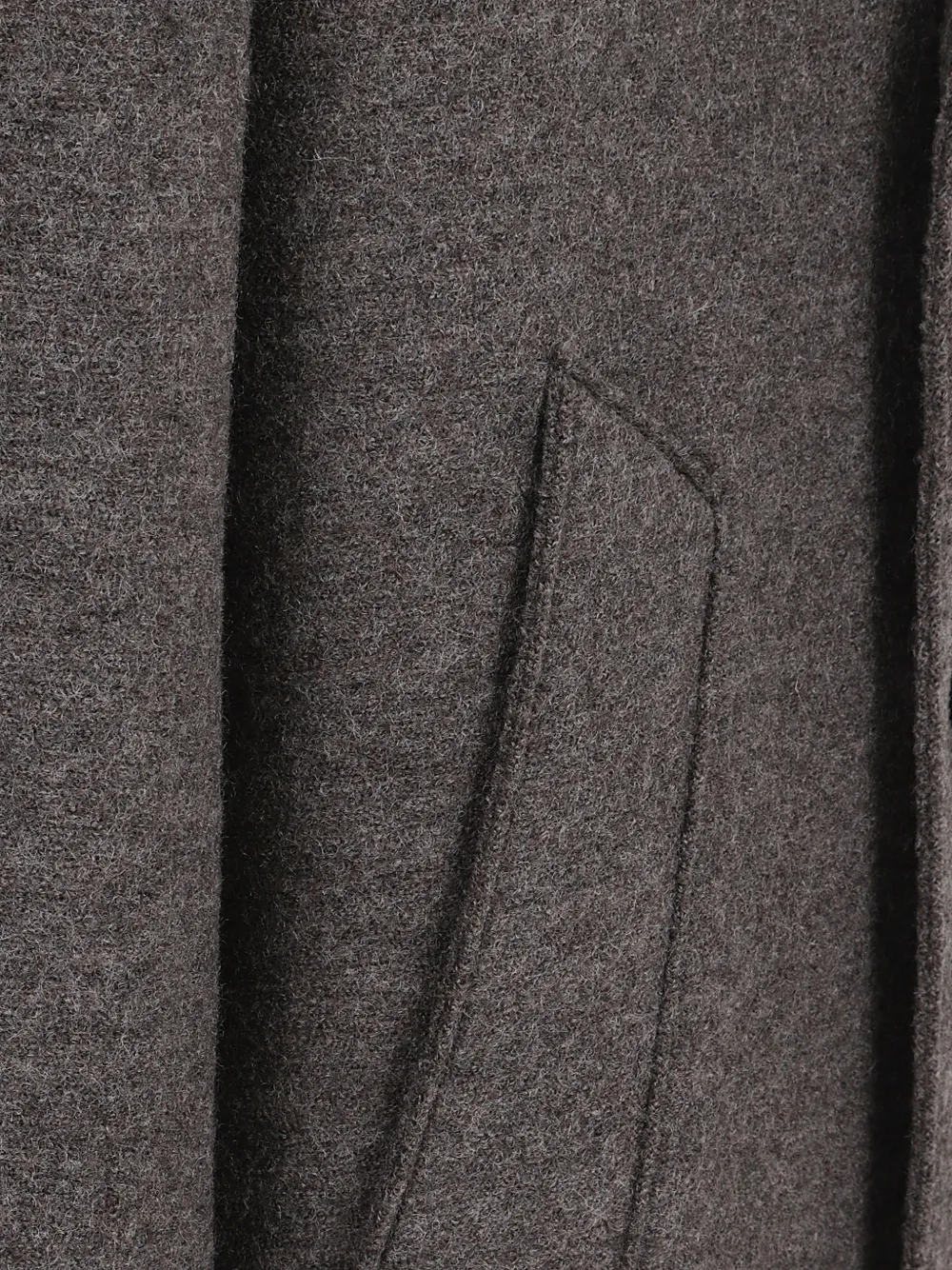 Harris Wharf London buttoned double-breasted coat Grijs