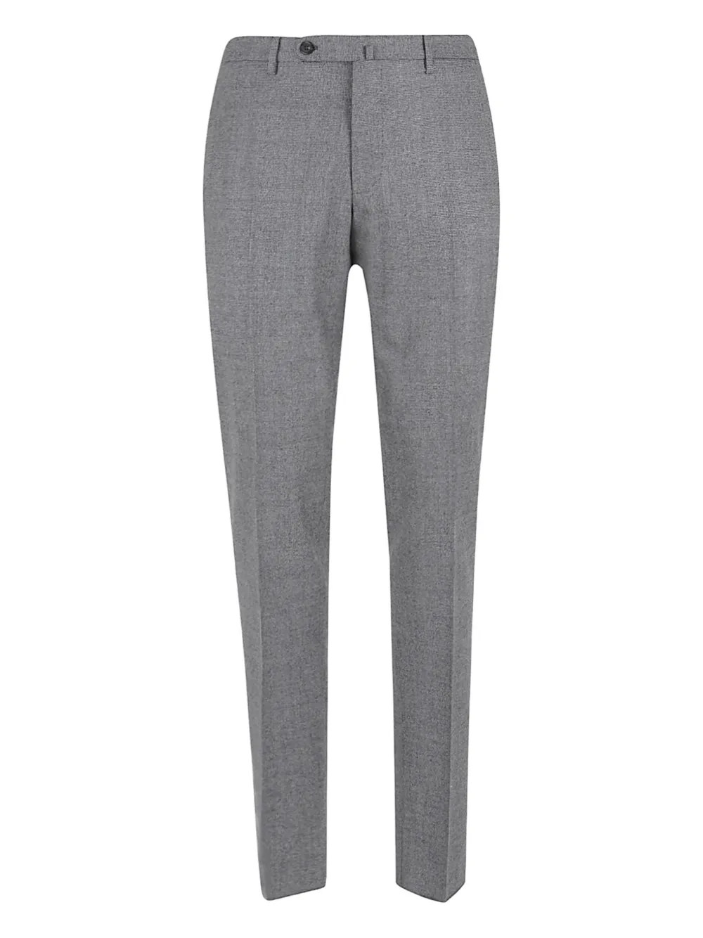 Incotex Check-pattern Trousers In Gray