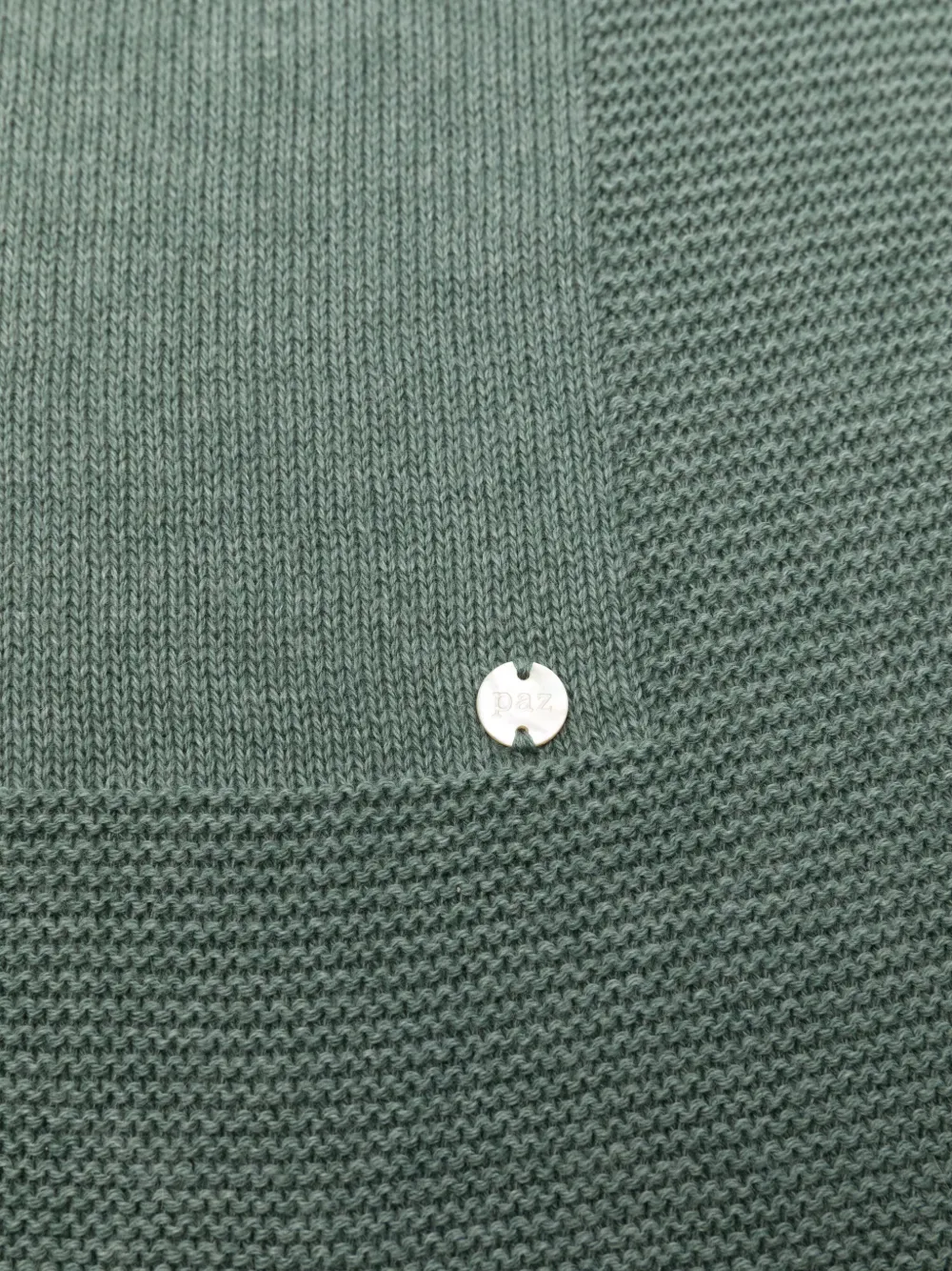 Paz Rodriguez Gebreide deken - Groen