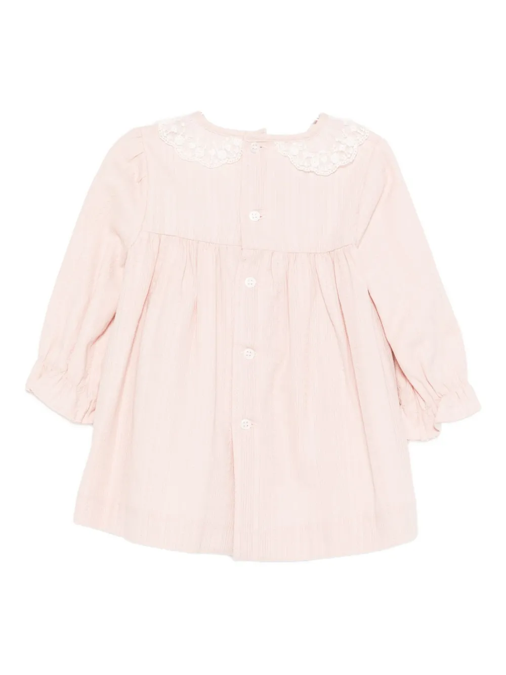 Paz Rodriguez floral-lace dress - Roze