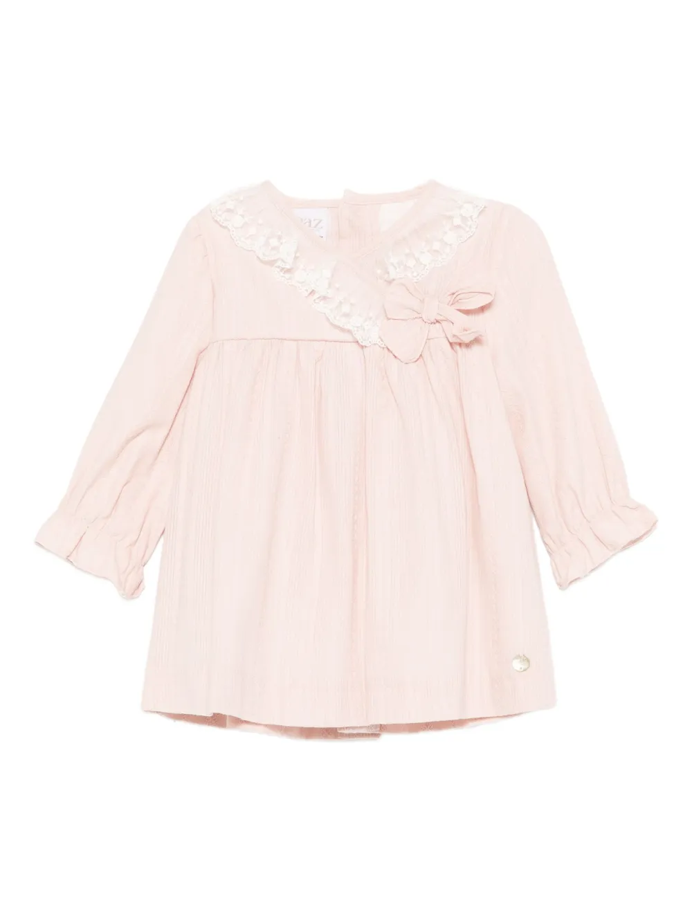 Paz Rodriguez floral-lace dress - Rosa