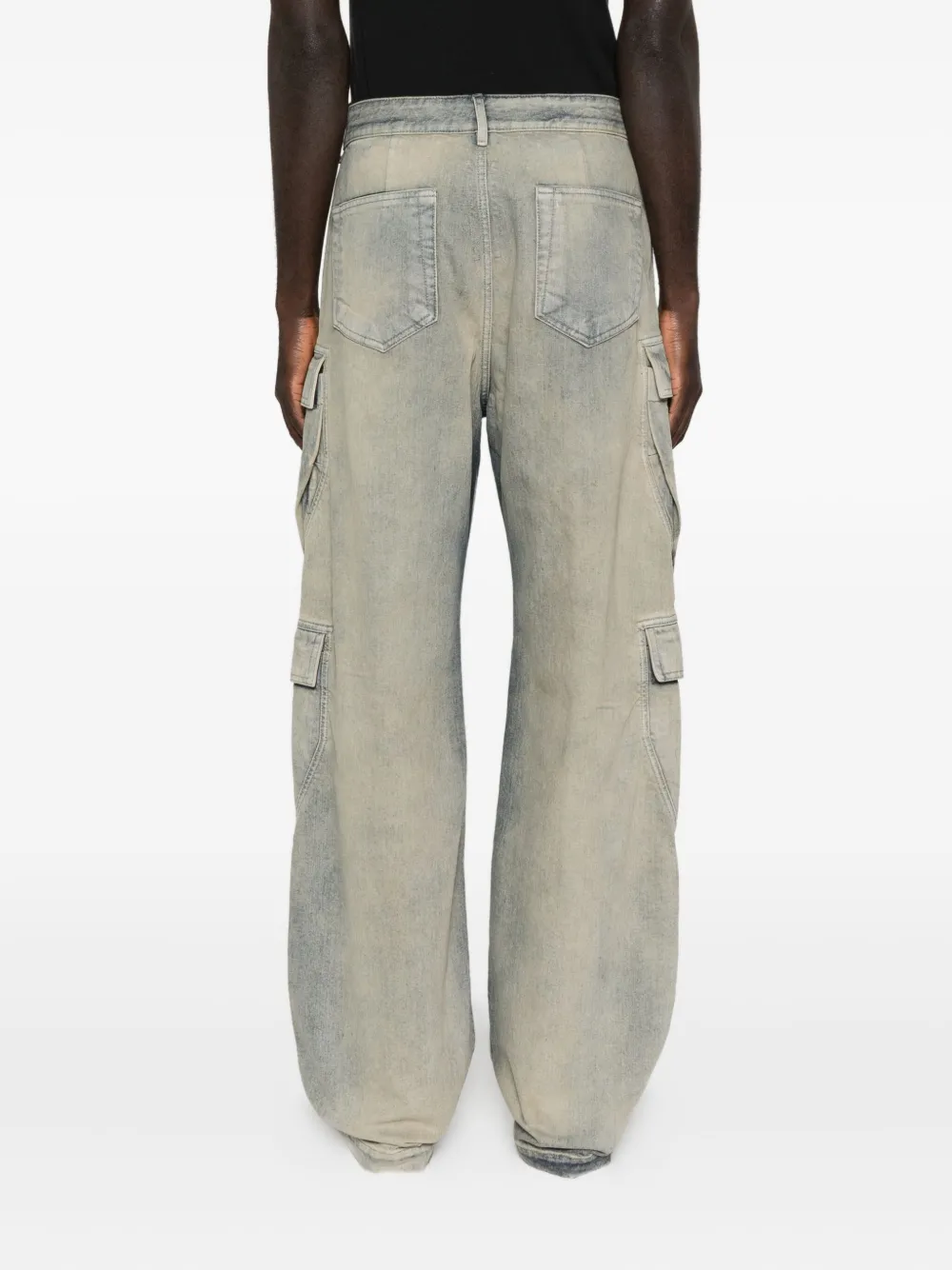 Rick Owens DRKSHDW Jeans met cargo zak Blauw