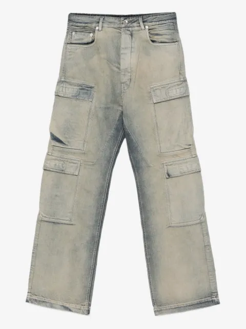 Rick Owens DRKSHDW Calça jeans com bolso cargo