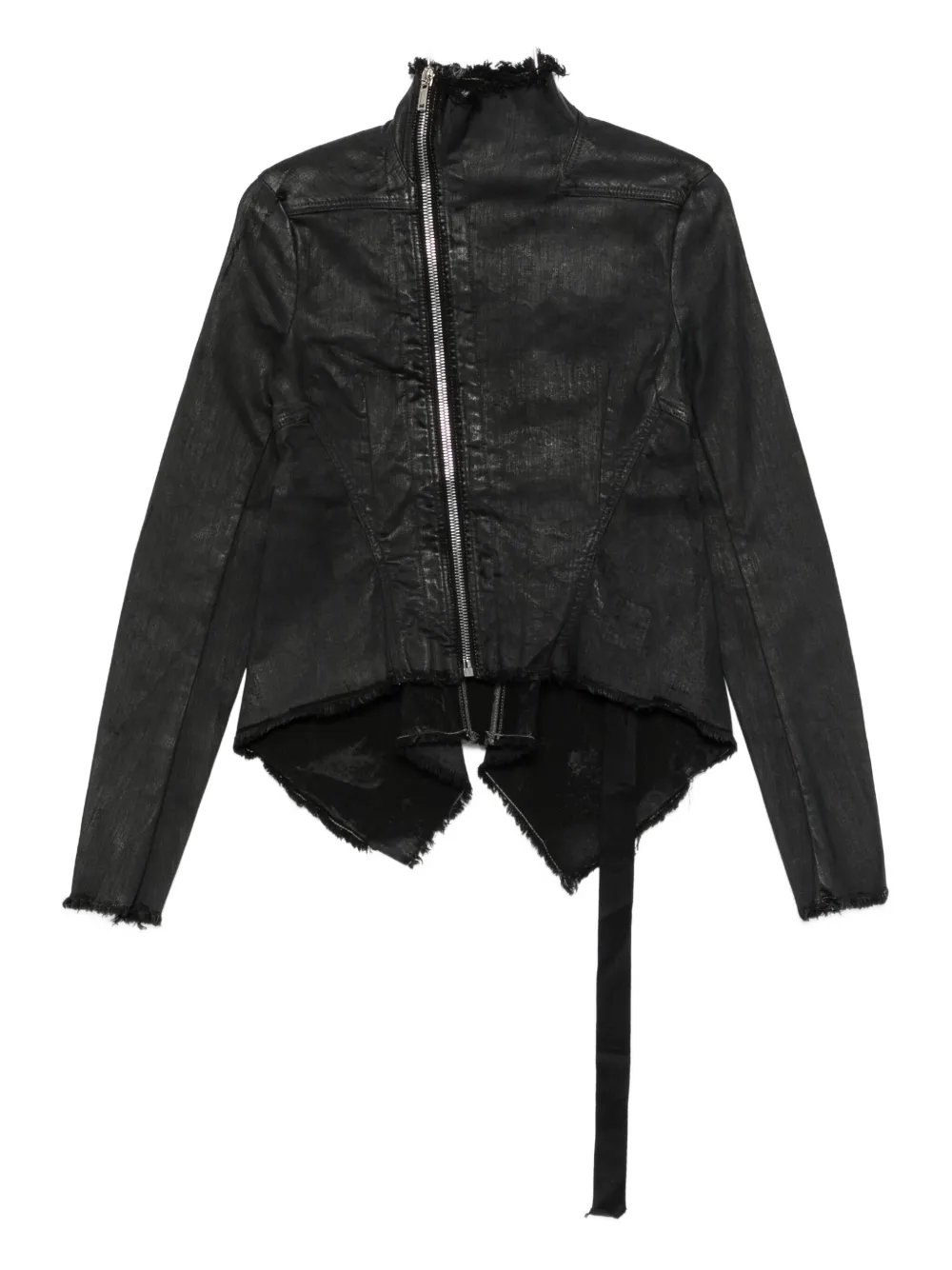 Rick Owens DRKSHDW asymmetrical-zip jacket | Black | Image 1