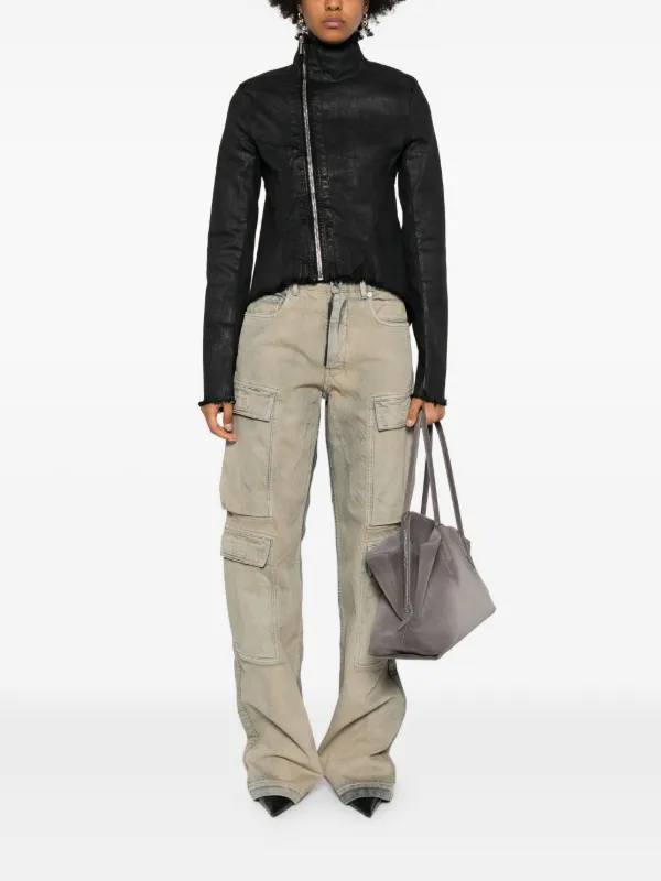 Rick Owens DRKSHDW asymmetrical-zip Jacket | Black | FARFETCH