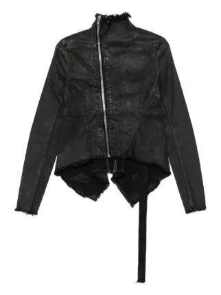 Rick Owens DRKSHDW asymmetrical-zip Jacket | Black | FARFETCH