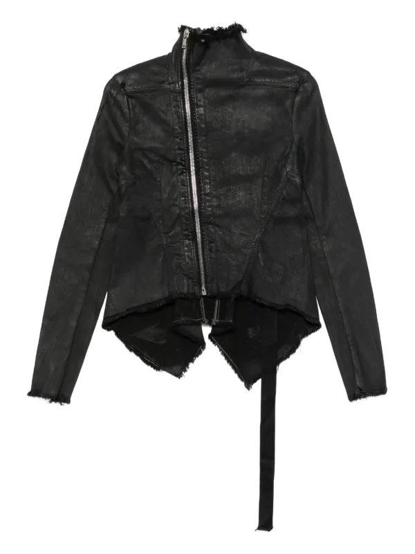 希少 rick owens 17ss jacket Rick Owens Leather Jacket Size 48 IT