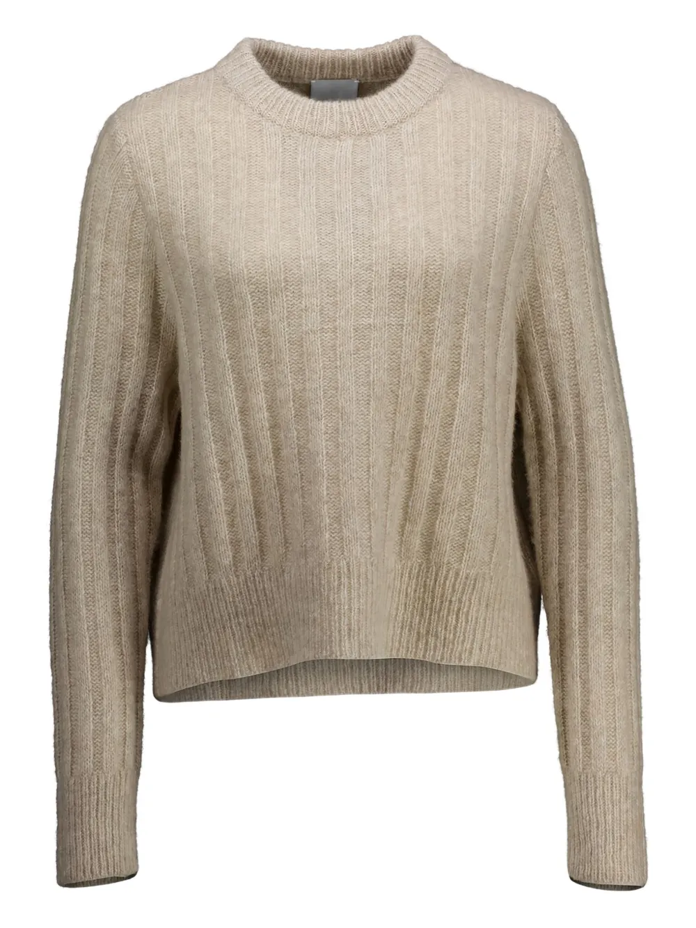 Allude rib-knit crew-neck sweater | Neutrals | Image 1