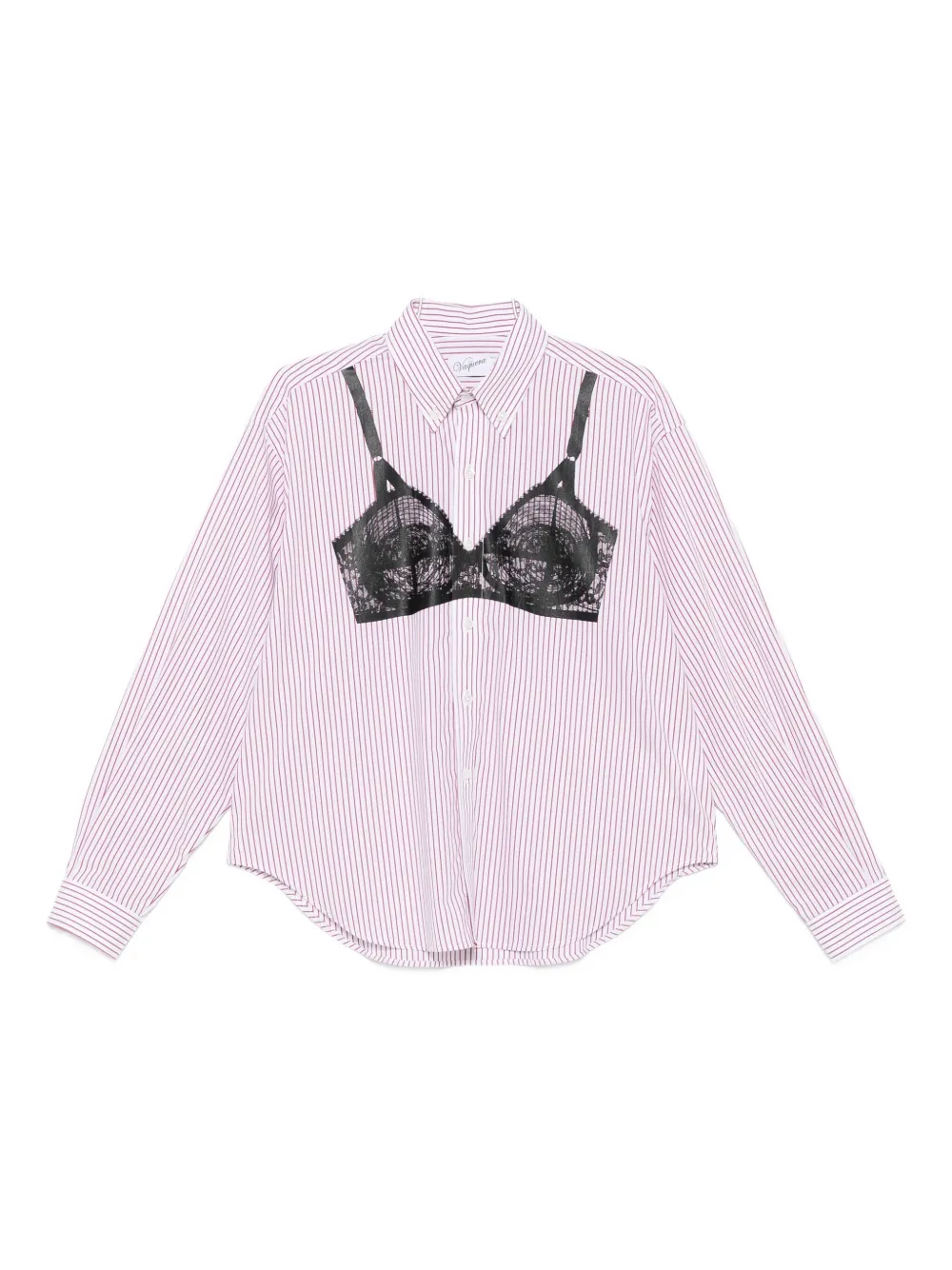 Vaquera Trompe L'oeil shirt | Red | Image 1