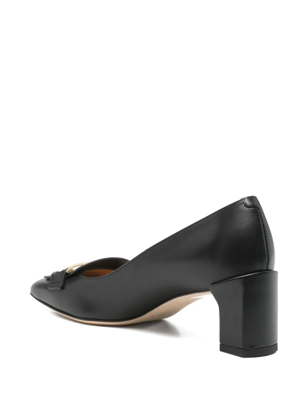 Tod's 55 mm leren pumps Zwart
