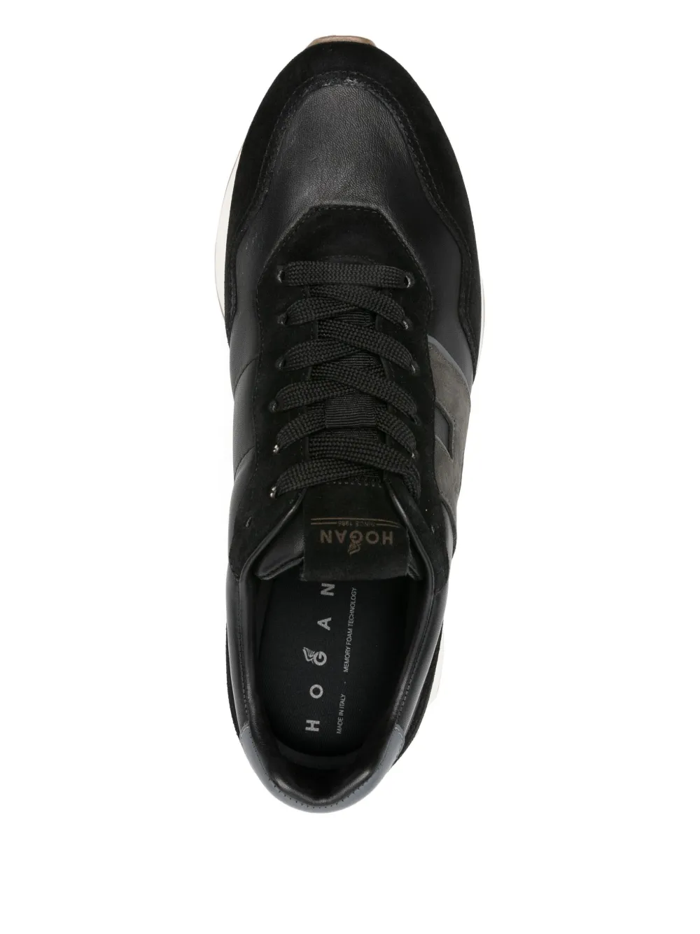 Hogan H601 suede sneakers Black