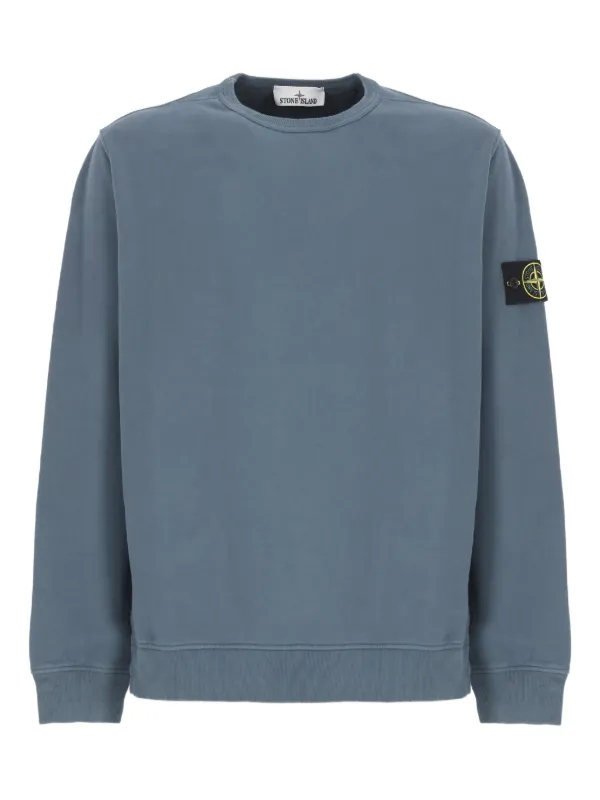 Stone Island コンパスモチーフ セーター | ブルー | FARFETCH JP