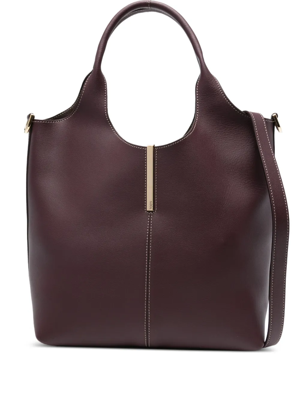 Tod's leather tote bag | Red | Image 1
