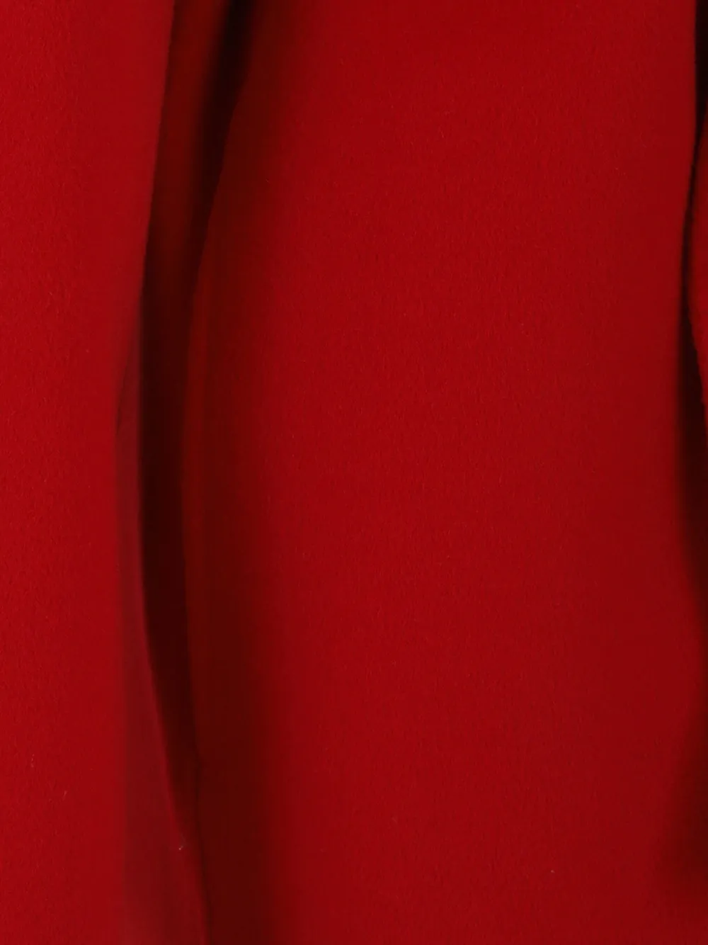 Alberta Ferretti Double-breasted Belted Coat In Red