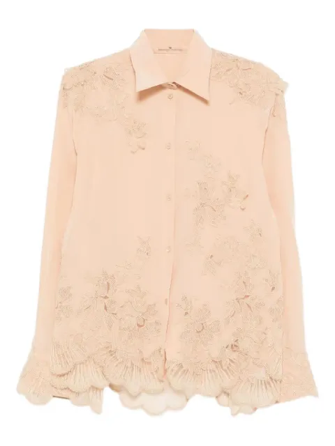 Ermanno Scervino floral lace shirt