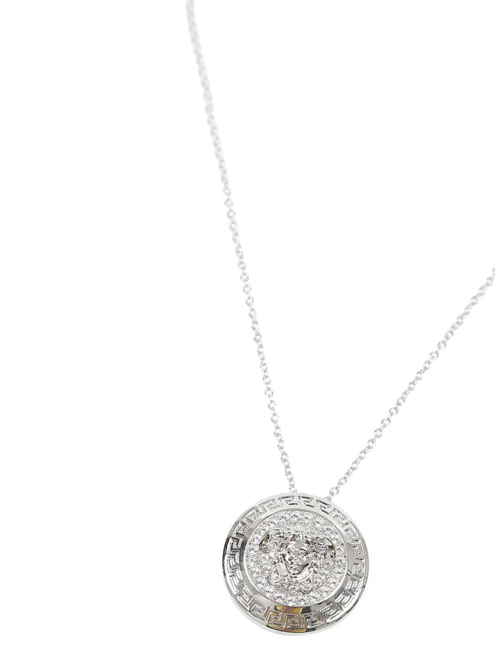 Versace Medusa-pendant necklace - Zilver
