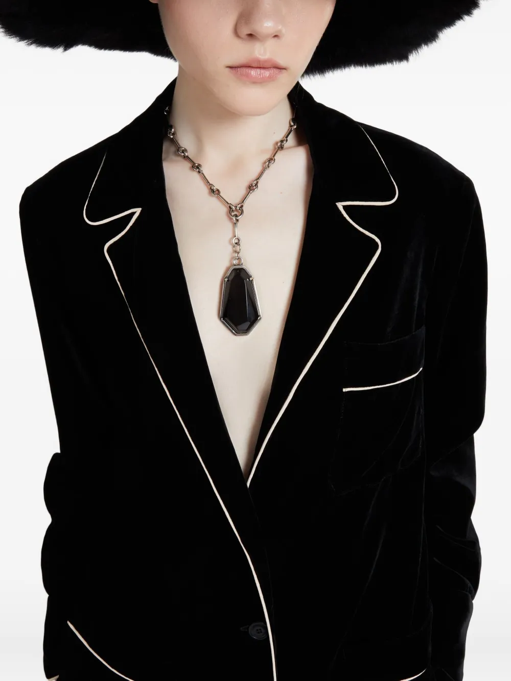 Ermanno Scervino geometric-pendant necklace | Image 2