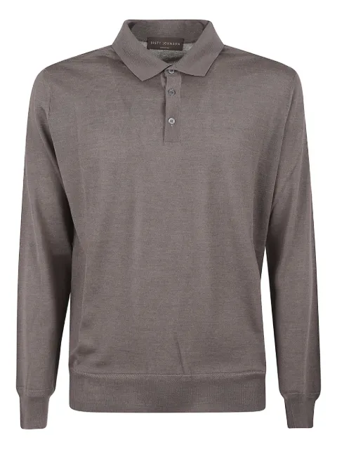 Brett Johnson Long Sleeve Polo Shirt