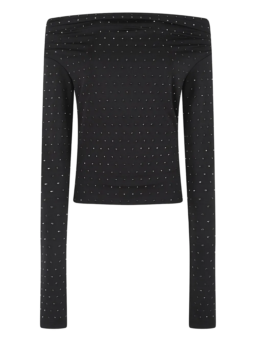 The Andamane Embellished Top In Black