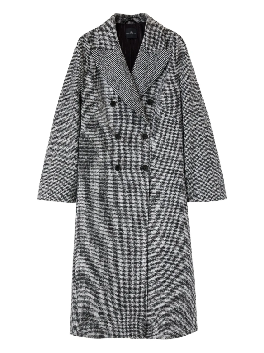 Ermanno Scervino Double-breasted Coat In Gray