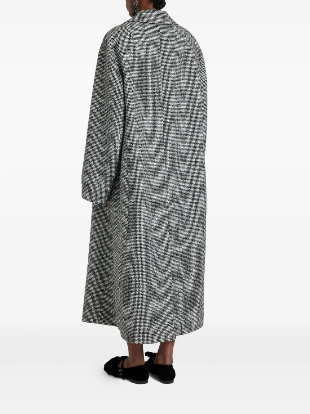 Ermanno Scervino Double-breasted Coat In Gray