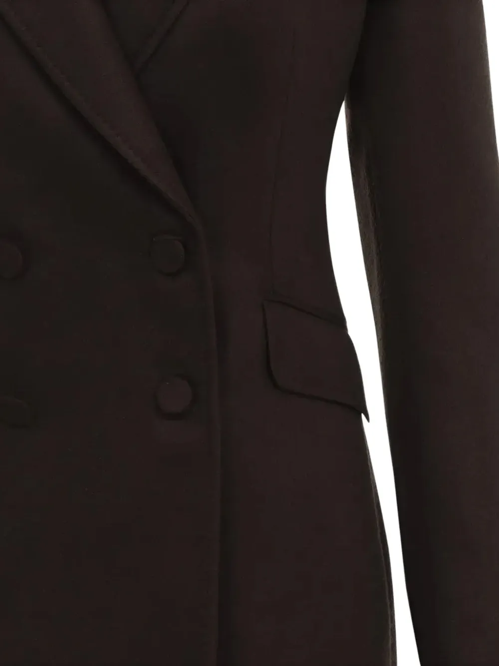 Gabriela Hearst Stephanie Blazier Silk Jacket In Brown