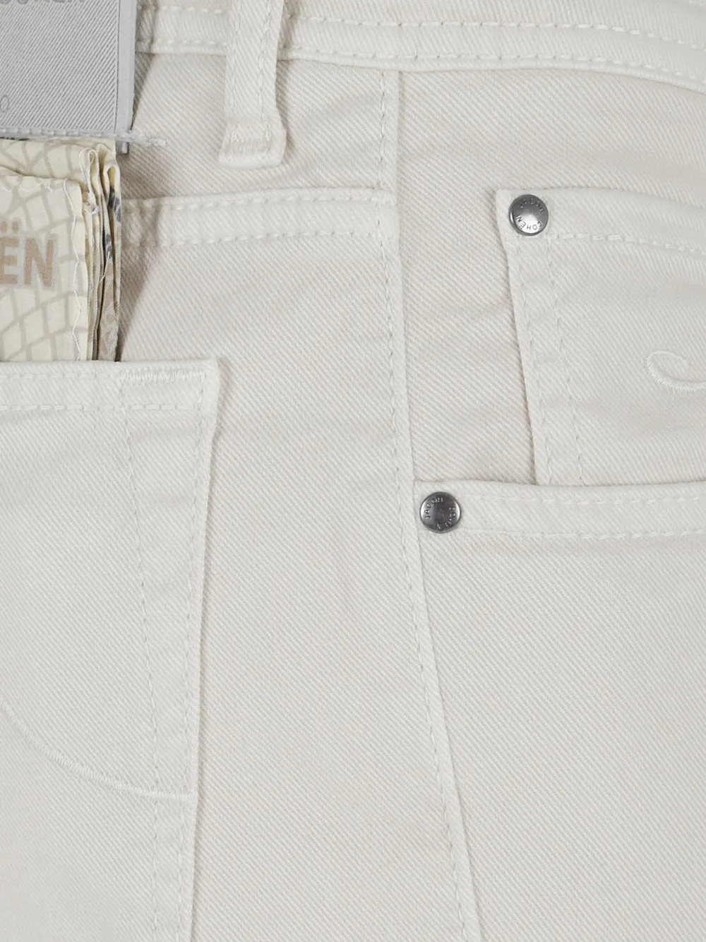 Jacob Cohen Button Trousers In Gray