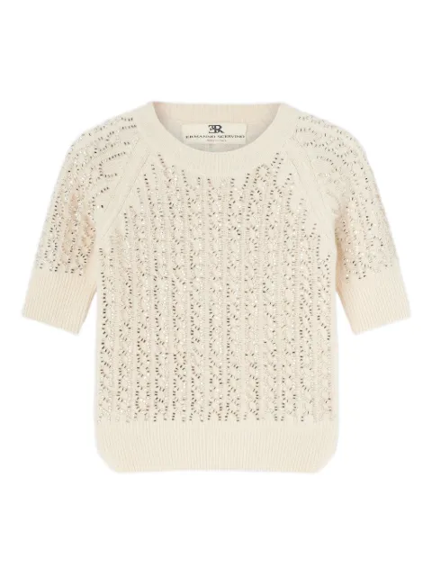 Ermanno Scervino embellished knitted sweater