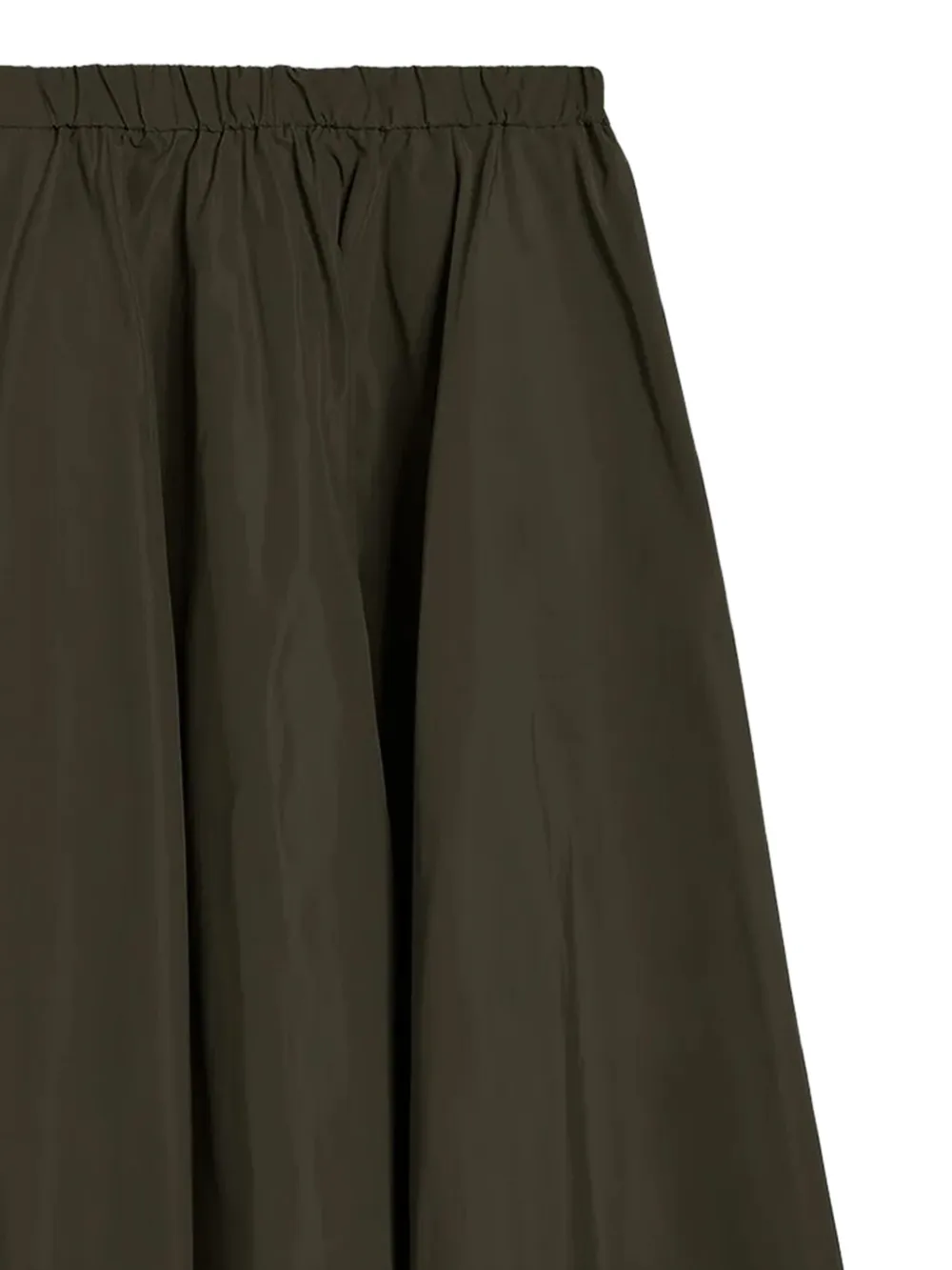 ASPESI Rok met elastische tailleband - Groen