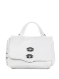 Zanellato Postina® Baby stud-embellished top-handle tote bag - White