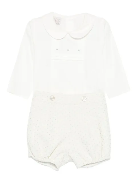 Paz Rodriguez blusa con cuello Peter Pan