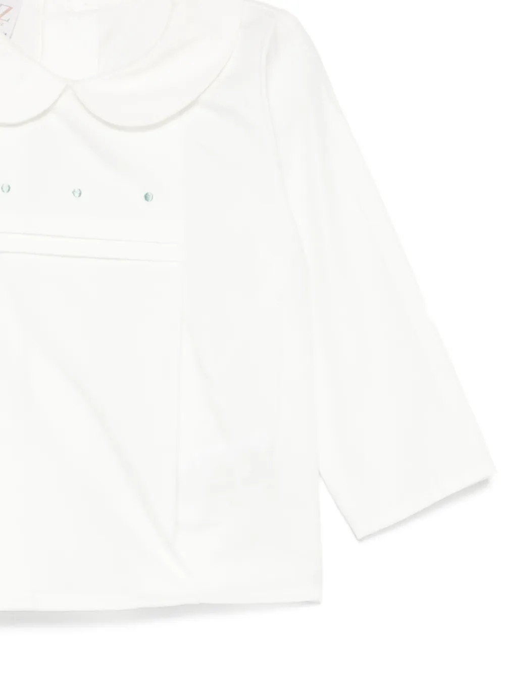 Paz Rodriguez Shirt met Peter Pan kraag Wit