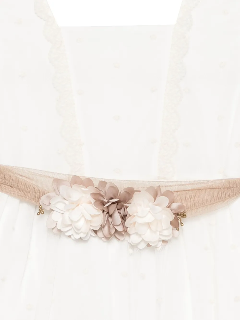 Paz Rodriguez Jurk met ceintuur Wit