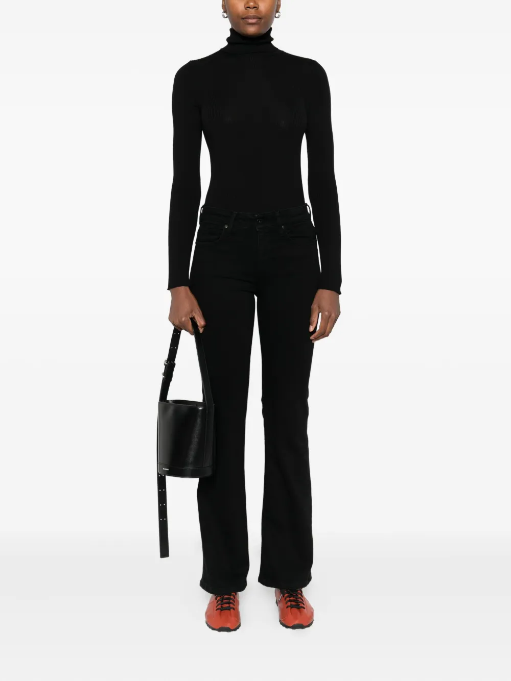 Moncler ribbed turtleneck sweater | Knitted Sweaters | Image 2