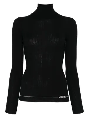 Moncler チャンキーニット セーター | ブラック | FARFETCH JP