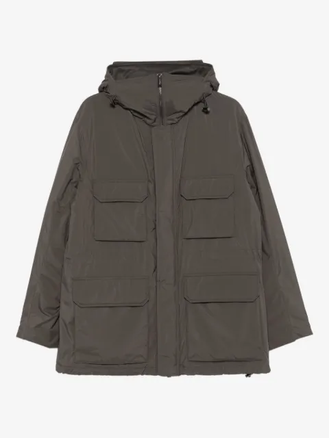 Emporio Armani multi-pocket hooded jacket