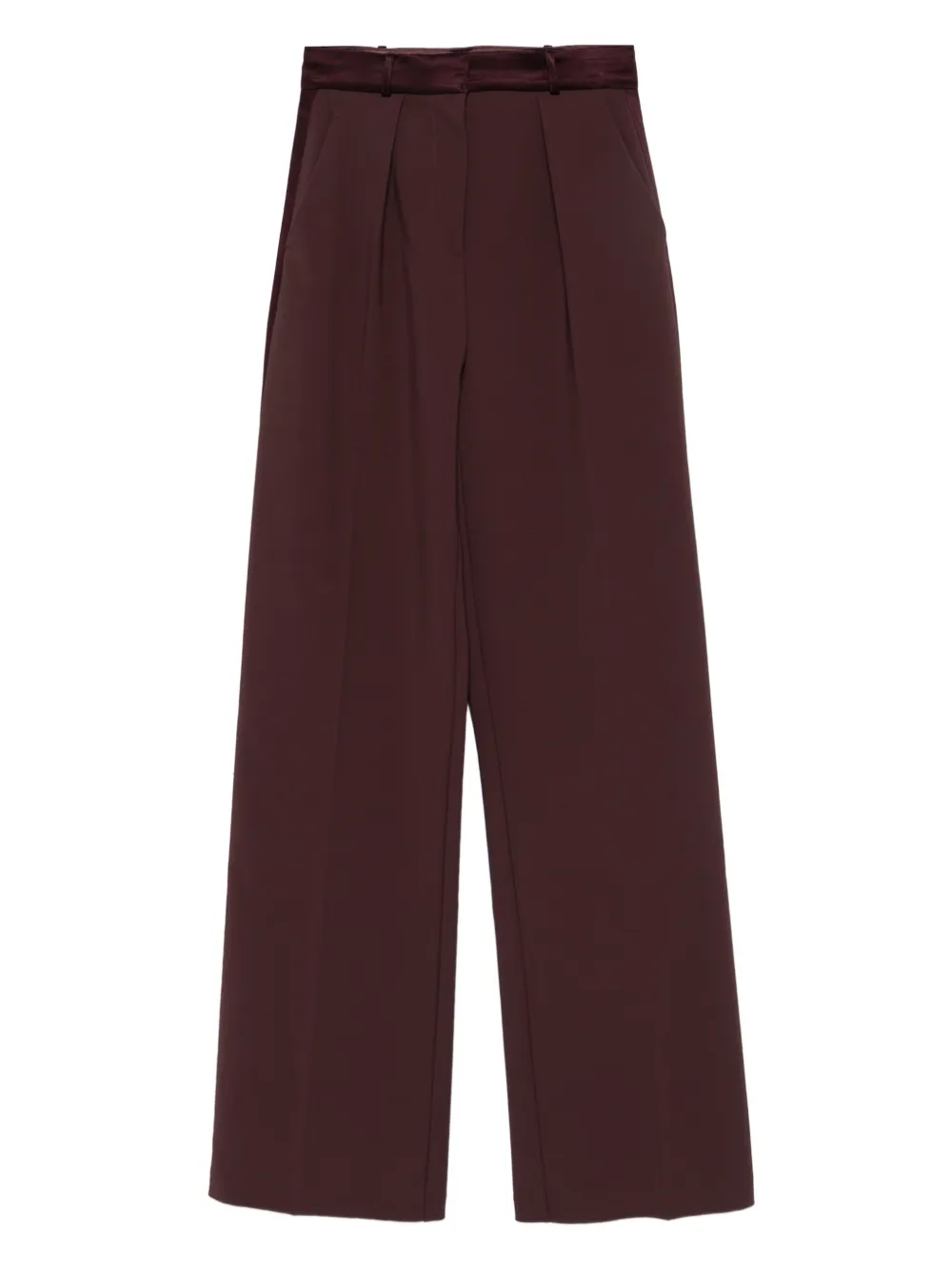 Elisabetta Franchi pleated trousers | Purple | Image 1