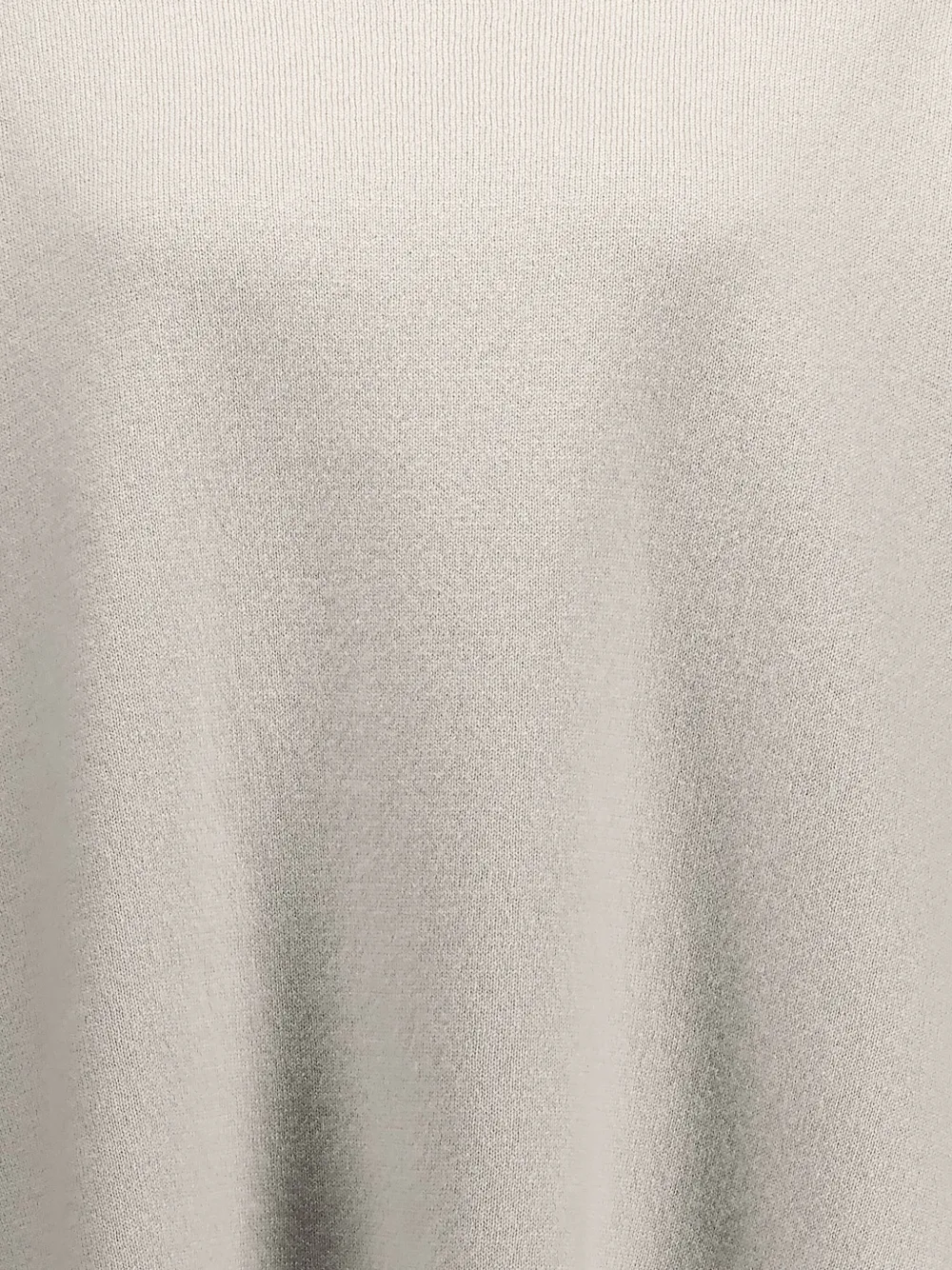 Allude Kasjmier trui met hoge hals Grijs