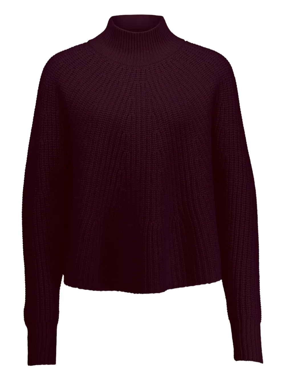 Allude high-neck rib-knit sweater | Red | Image 1